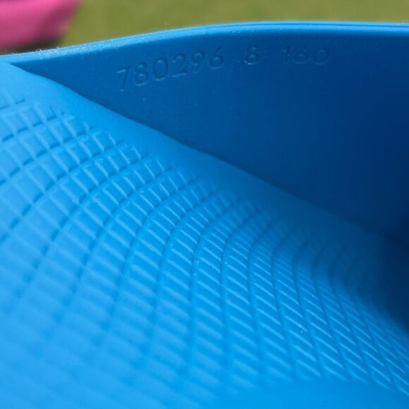 Men's Gucci interlocking G rubber Pool slides size 8, made in Italy - Picture 7 of 9